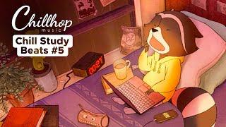 Chill Study Beats 5 • jazz & lofi hiphop Mix [2018]