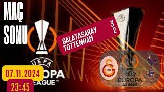 GALATASARAY 3 -2 TOTTENHAM | CİMBOM ALİ KOÇ'A VE ACUN'A YAPIYI GÖSTERDİ | İCARDİ DE SON DURUM NE