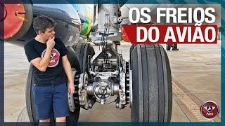 O que faz o avião PARAR? Veja como funcionam os FREIOS