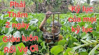 Mưa lớn trúng toàn hàng khủng. Cá quá nhiều nửa đường phải về gấp | Săn bắt SÓC TRĂNG |