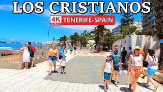 TENERIFE - LOS CRISTIANOS | What is it Really like Now?  4K Walk ● July 2024