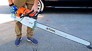 Most Powerful STIHL Chainsaw Ever Made