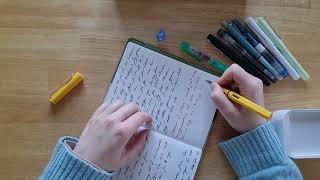 Realistic journal with me (ASMR)