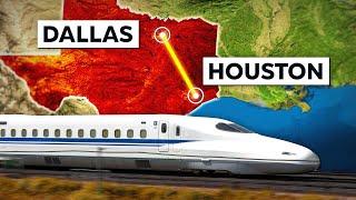 Schneller als fliegen? Texas 30 Mrd. € Mega-Bahn