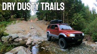 Dry n Dusty Trails in My 3rd Gen Toyota 4Runner.