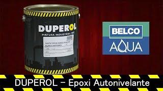 Uso y aplicación Epoxi autonivelante -DUPEROL.