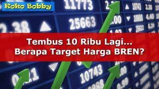 Berapa Target Harga Saham BREN??? Setelah Tembus 10 Ribu Lagi - Ini Analisa Teknikal Koko Bobby