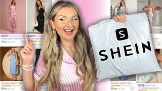SHEIN WEDDING GUEST DRESS TRY ON HAUL *for every dress code*
