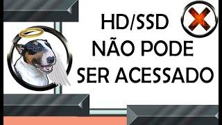 Disco não pode ser acessado