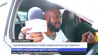 Taxi operators react to RPL's fuel discount | CBX Business News