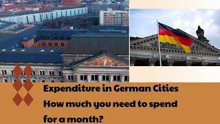 Monthly Living Cost in German Cities | Berlin vs Munich vs Hamburg 