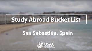 USAC Study Abroad Bucket List - San Sebastián