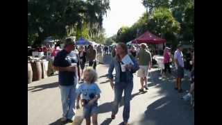 Historic Bluffton Arts and Seafood Festival Calhoun Street Scene, 2012