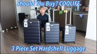 Should You Buy? COOLIFE 3 Piece Set Hardshell Luggage