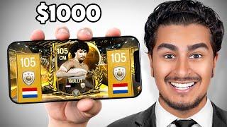 I Beat FC Mobile With $1000