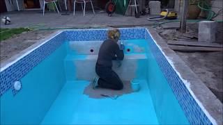 DIY Pool Painting with Nicole ️ | How to Build a Swimming Pool (Episode 8)