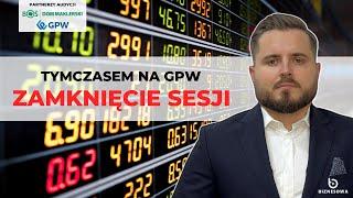 Tymczasem na GPW | Zamknięcie sesji na #GPW | 21.10.2024