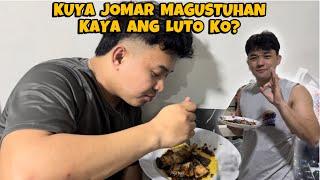 PINAG LUTO KO SI KUYA JOMAR BILANG PASA-SALAMAT SA PAG TULONG SAKIN SA OPERATION