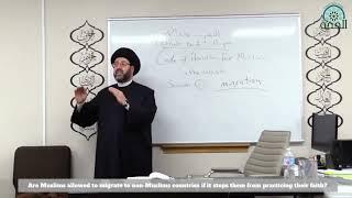 Are Muslims allowed to migrate to non-Muslims countries if it affects their faith? - Qazwini