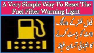 Resetting the Fuel Filter Warning Light on Toyota Hilux | Auto Tech 786