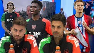 Mikel Arteta gives devastating Martin Odegaard injury update: Saka & calafiori returns