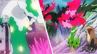 Shiny Zygarde VS Shiny Rayquaza, Moltres And Entei - Pokemon Horizons Episode 75 - Overkill AMV