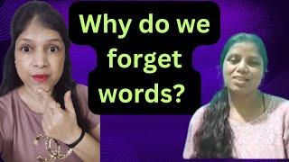 I know words but I am not able to recall them during conversation || English Speaking Practice