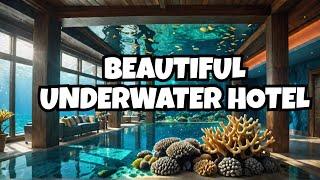 Most beautiful underwater Hotel on Earth ️ #shorts #travel