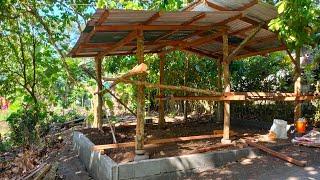 Building our purok center at Purok 5 B  Lacson, Davao City 