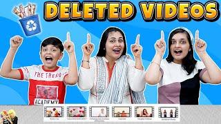 DELETED VIDEOS | Reacting To Our Old Videos | Aayu and Pihu Show