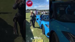 MY GIRLFRIEND FOUND A BLUE CORVETTE #automobile #mrwig #luxurycar