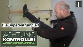 Mit Karatekick die Wohnung ausräumen!  Die Superentrümpler am Werk | Achtung Kontrolle