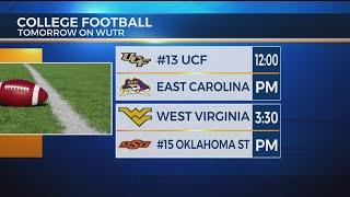 Games on WUTR, WFXV This Weekend