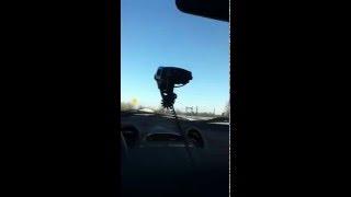 Escort Redline radar detector in action KA Band