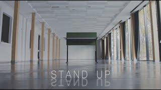 The new height adjustable desk "Stand up" | Nauja biuro baldų serija "Stand up"