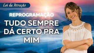 Tudo sempre dá certo pra mim | Melhor reprogramação para 2024 - Mantra do ano para manifestar!! 