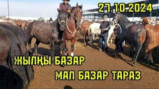 27.10.2024 Жылқы базар / Тараз мал базар / Horses market 