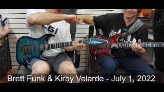 Brett Funk & Kirby Velarde - Guitar Improv - 2022 - Zion Classic Maple 1988-2012