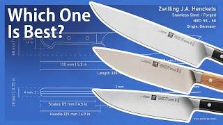 Comparing 7", 8" & 10" Zwilling Pro Chef Knives