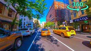 VR 360° Cycling Madison Avenue | Explore Manhattan NYC Virtually! Biking Fitness