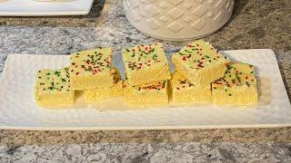 Gateeau Du Lait (Milk Powder Barfi) - Laila's Home Cooking - Episode 200