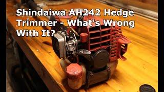 Shindaiwa AH242 Won't Accelerate + Tune Up