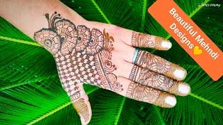 Back Hand Mehndi Design | Mehndi Design Back Side | Easy Mehndi Design For Hands