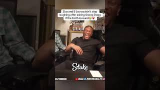 Zias and B Lou couldnt stop laughing after asking Snoop Dogg if the Earth is roundzias ziasclips