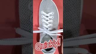 Tie Your Shoes Quickly! Tie in 2 seconds