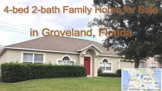 4-bed 2-bath Family Home for Sale in Groveland, Florida on florida-magic.com