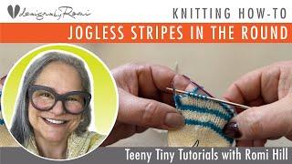 Knitting How-to: Jogless Stripes; Teeny Tiny Tutorials, Basics