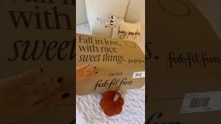 Unbox my Fab Fit Fun fall box with me #fabfitfun #fabfitfununboxing #fall2024