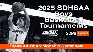 2025 SDHSAA Boys Class AA Basketball Championship Semifinals