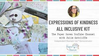 Expressions of Kindness Kit - Card making with The Paper Haven and Stampin' Up!